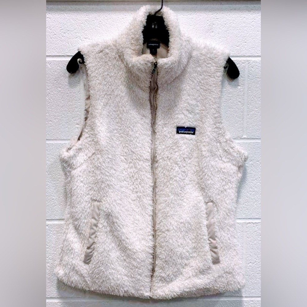 Patagonia Ivory Women’s Large Fleece Vest
